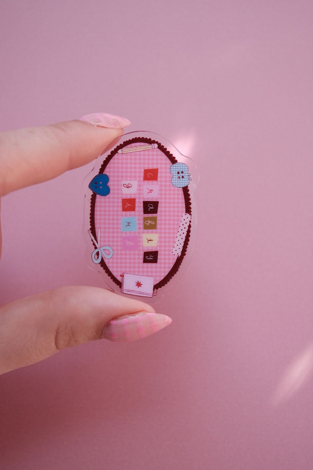 Pince pour carnet - crafty girl