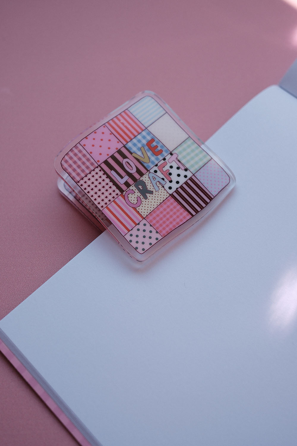 Pince pour carnet - love craft ⭐️