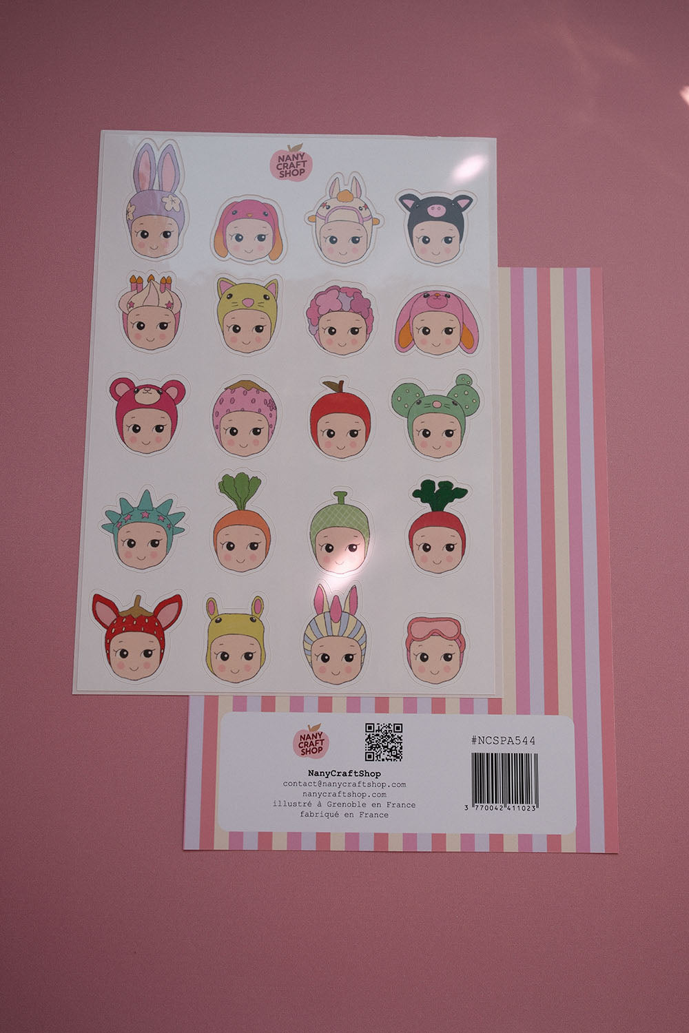 Planche stickers Baby Maxi A5 👶🏻