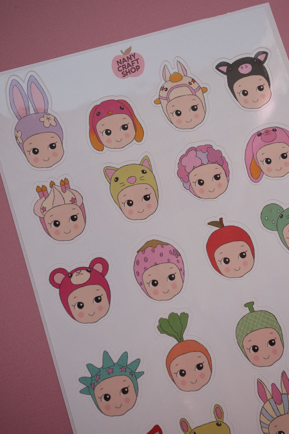 Planche stickers Baby Maxi A5 👶🏻