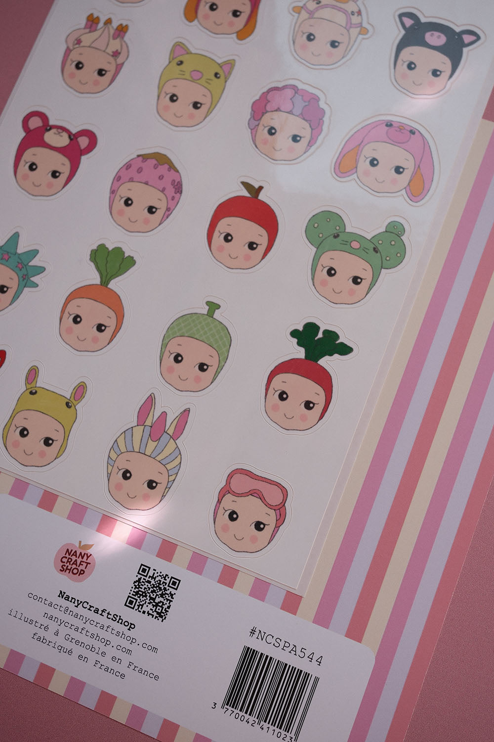 Planche stickers Baby Maxi A5 👶🏻