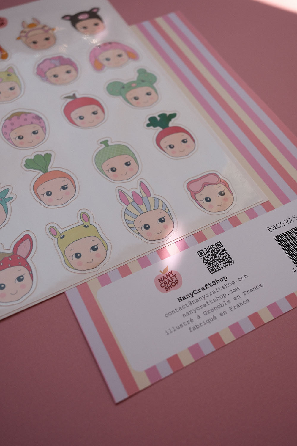 Planche stickers Baby Maxi A5 👶🏻