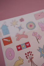 Planche stickers Chance A5 🍀