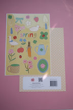 Planche stickers Jardin de printemps 🍓