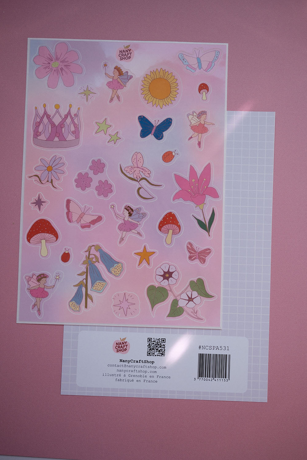 Planche stickers Fées 🧚