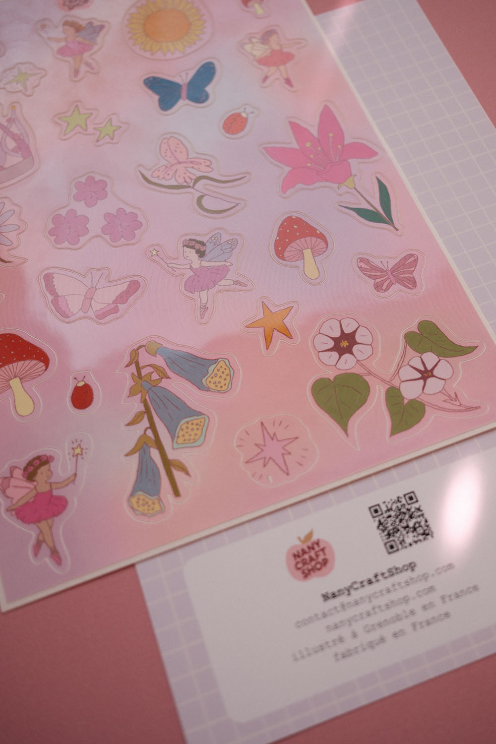 Planche stickers Fées 🧚