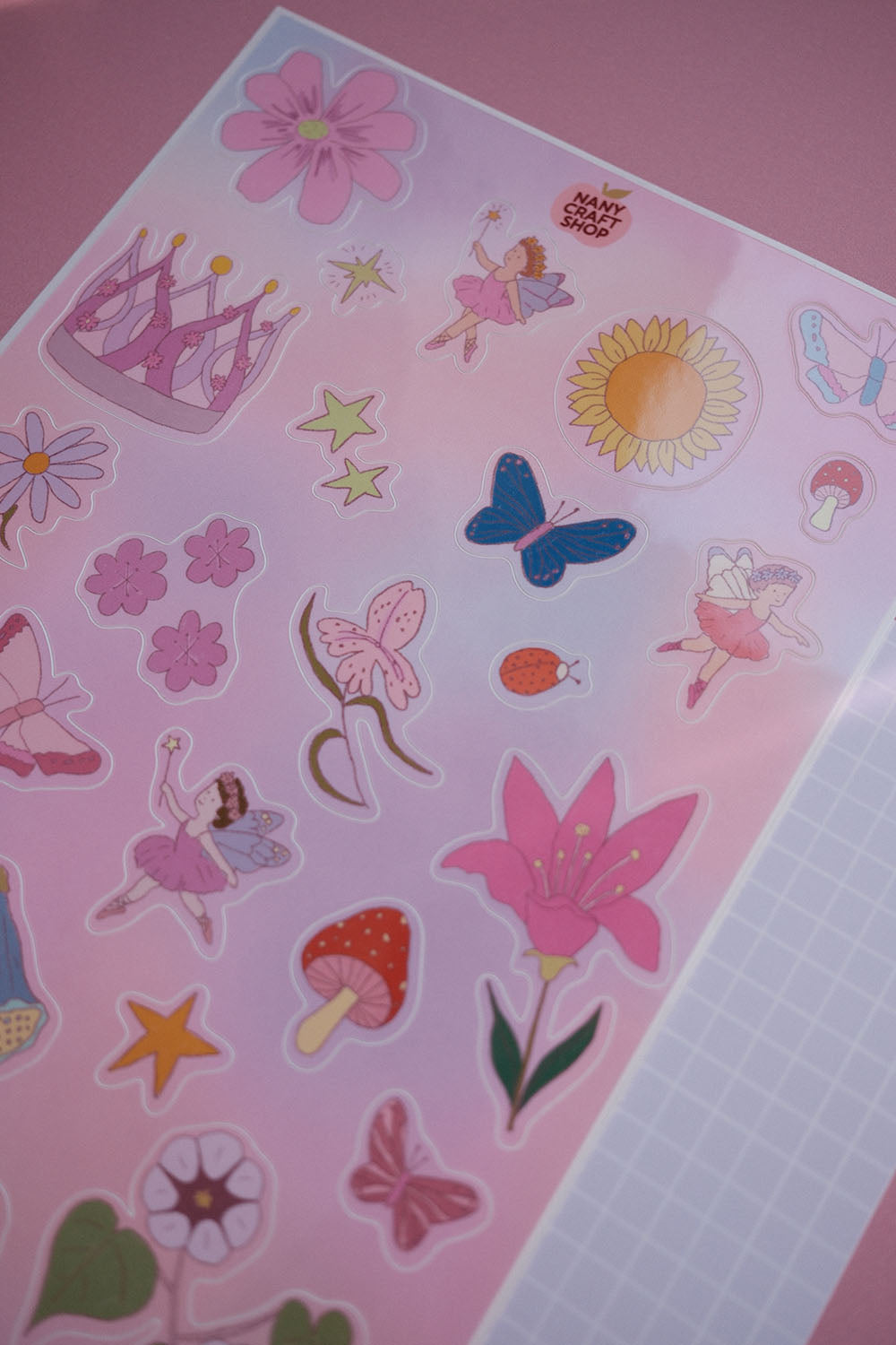 Planche stickers Fées 🧚