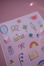 Planche stickers Cute and Cosy A5