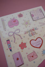 Planche stickers Crafty Girl A5 ✂️