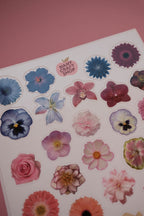 Planche de stickers fleurs A5 🌸