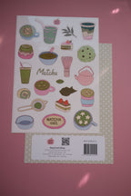 Planche stickers Matcha A5 🍵