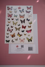 Planche stickers papillons A5 🦋