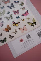 Planche stickers papillons A5 🦋