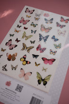 Planche stickers papillons A5 🦋