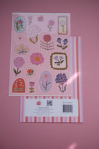 Planche Fleurs Dessins A6 🌷