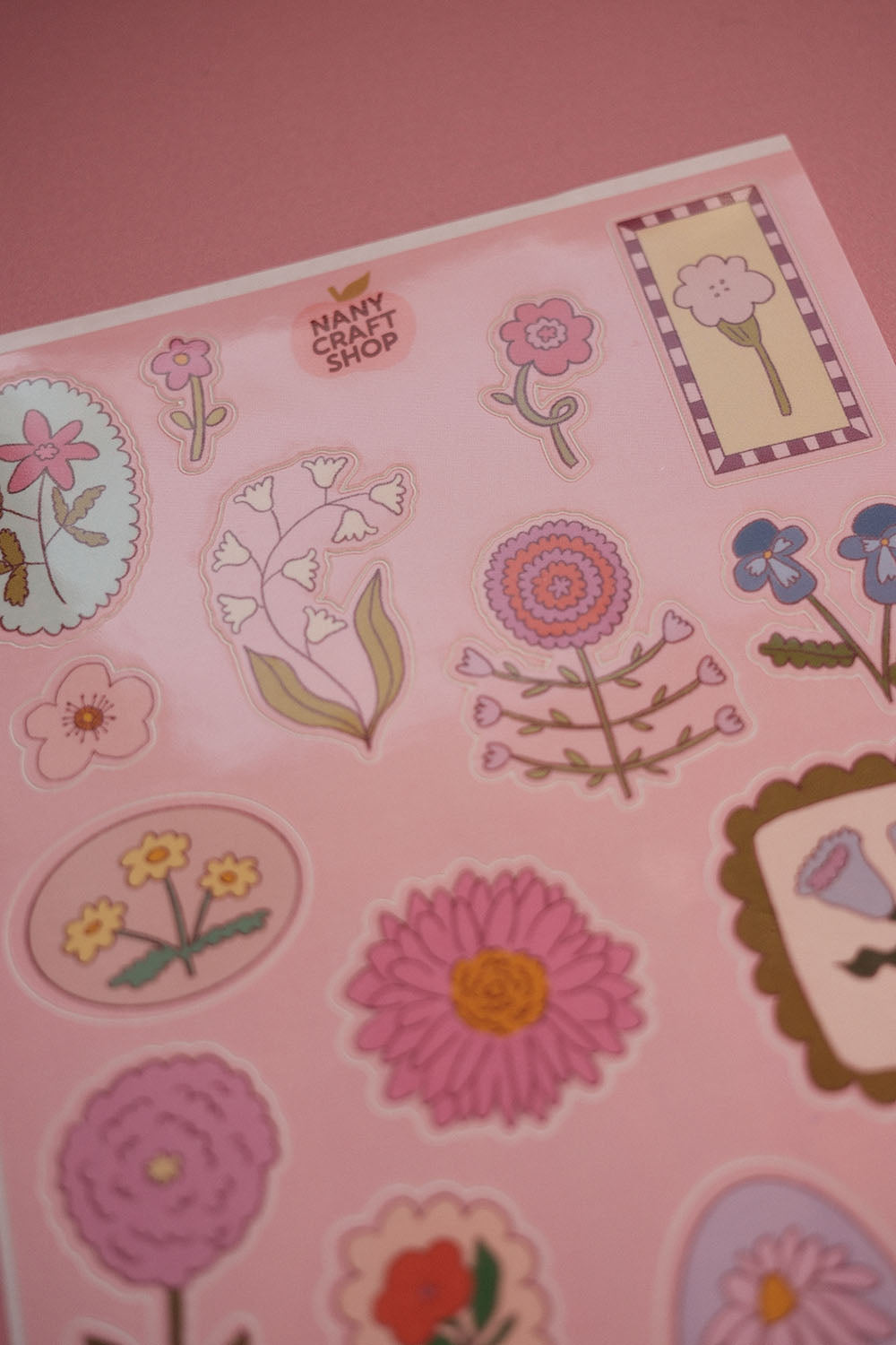 Planche Fleurs Dessins A6 🌷