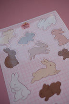 Planche Minis Lapins A6 🐇