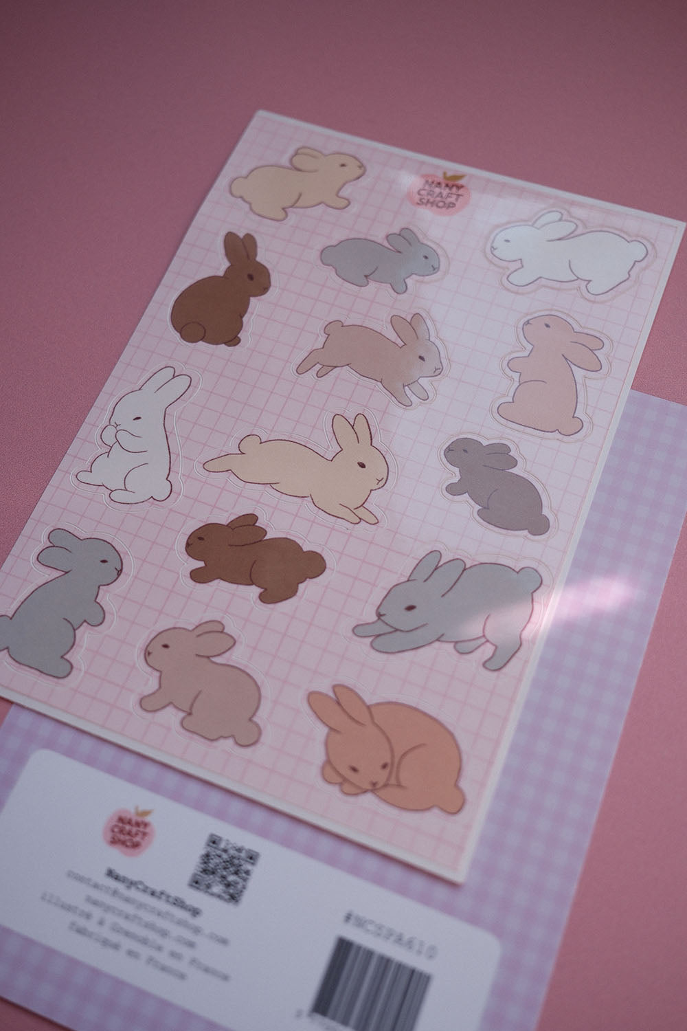 Planche Minis Lapins A6 🐇