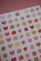 Planche stickers Mini Boutons A5