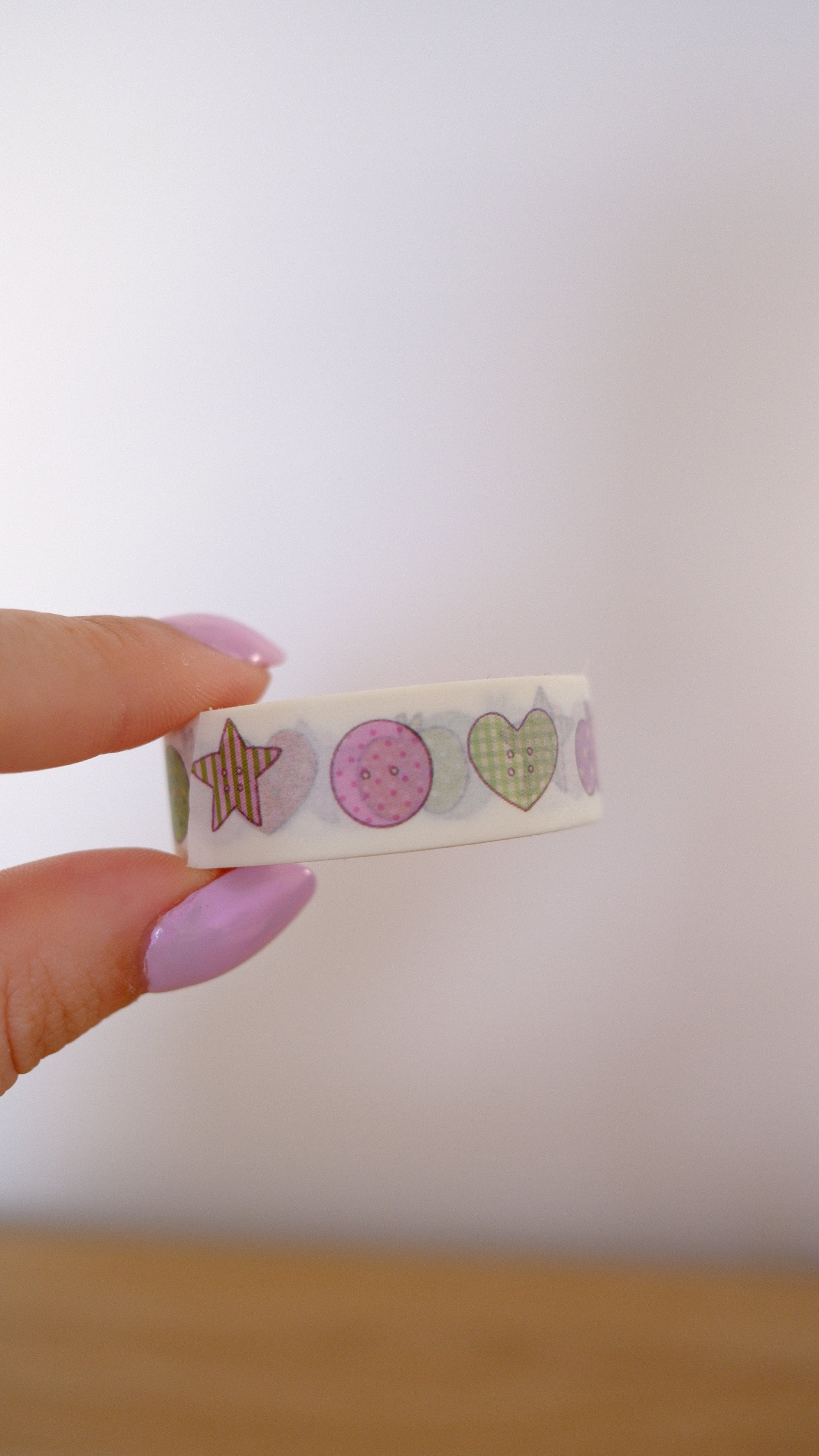 Washi Tape - boutons dessins