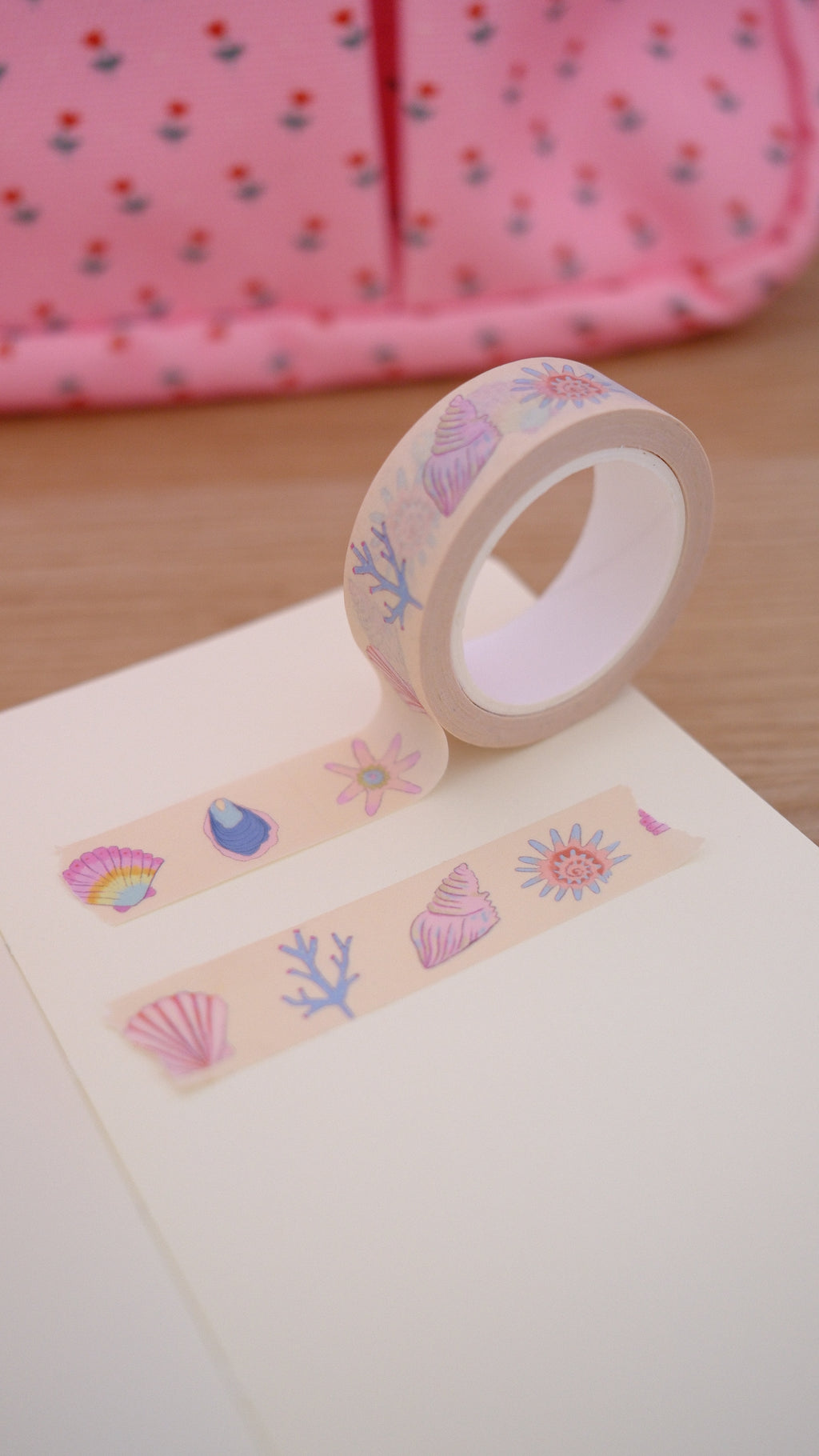 Washi Tape - coquillages