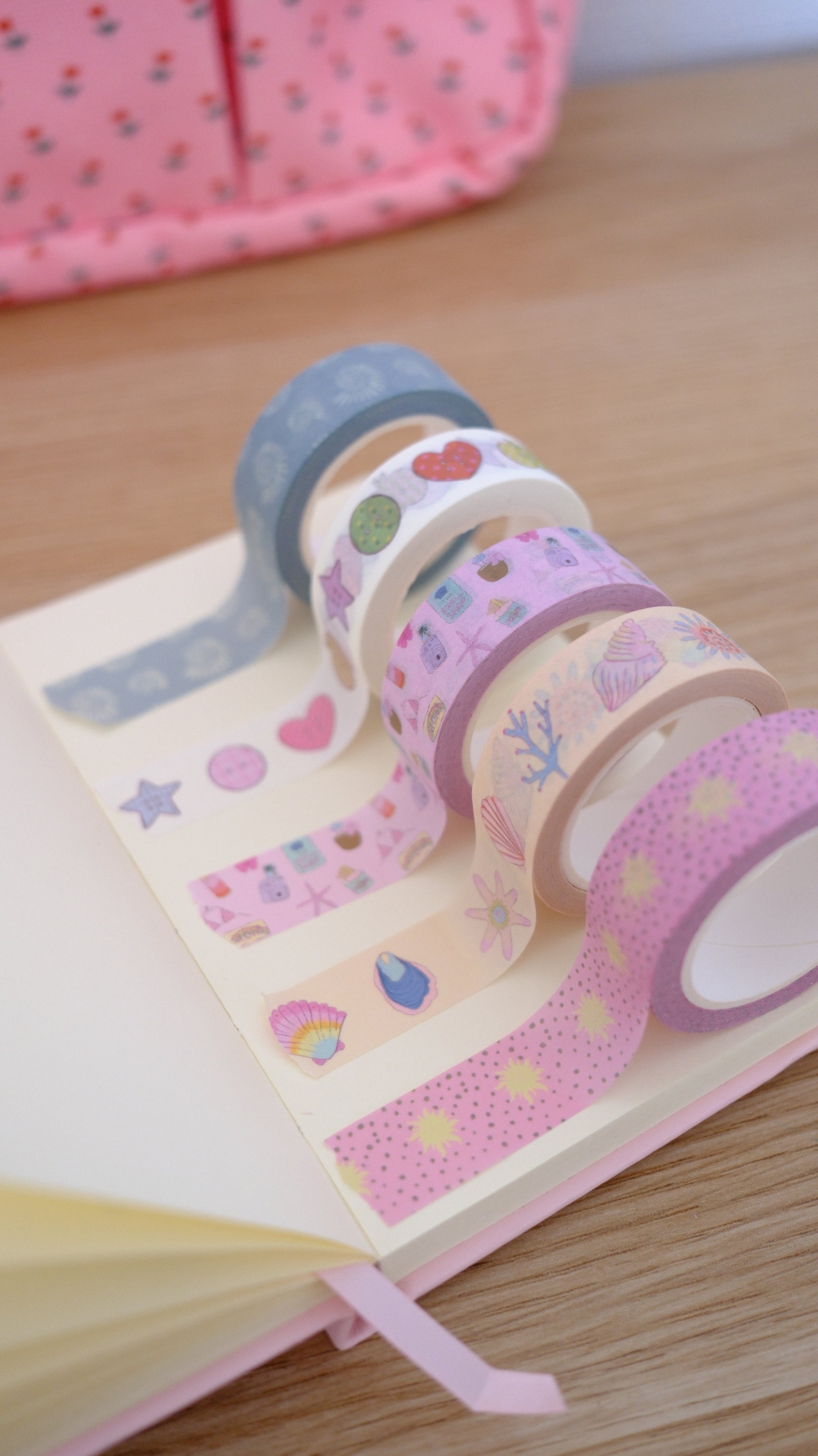 Washi Tape - boutons dessins