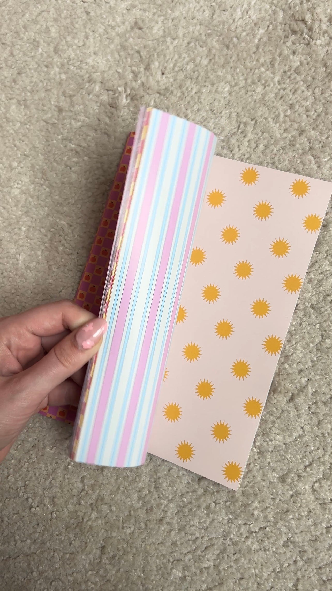 Scrapbook paper A5 40 pages