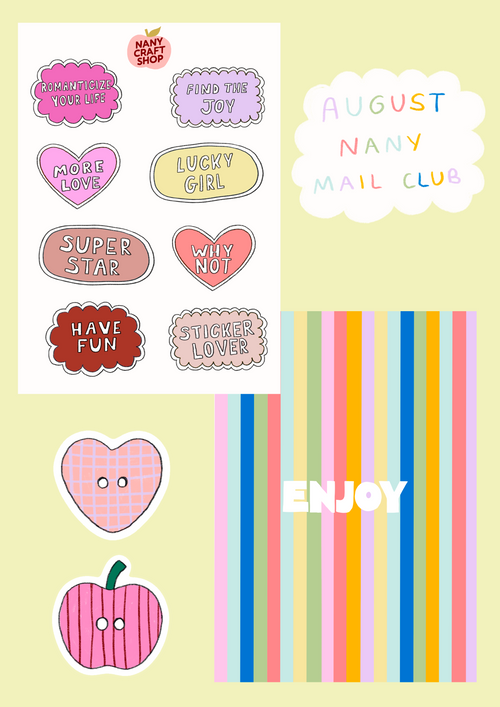August Nany Mail Club 💌