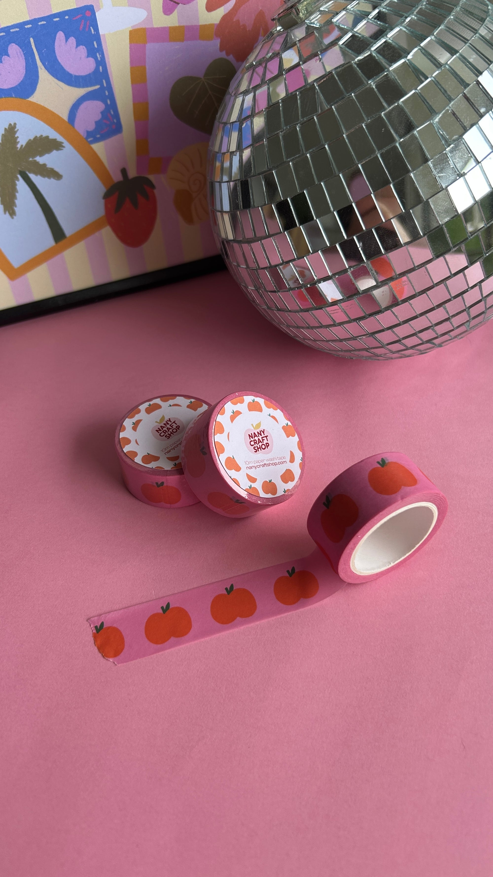 Washi tape pommes 🍎