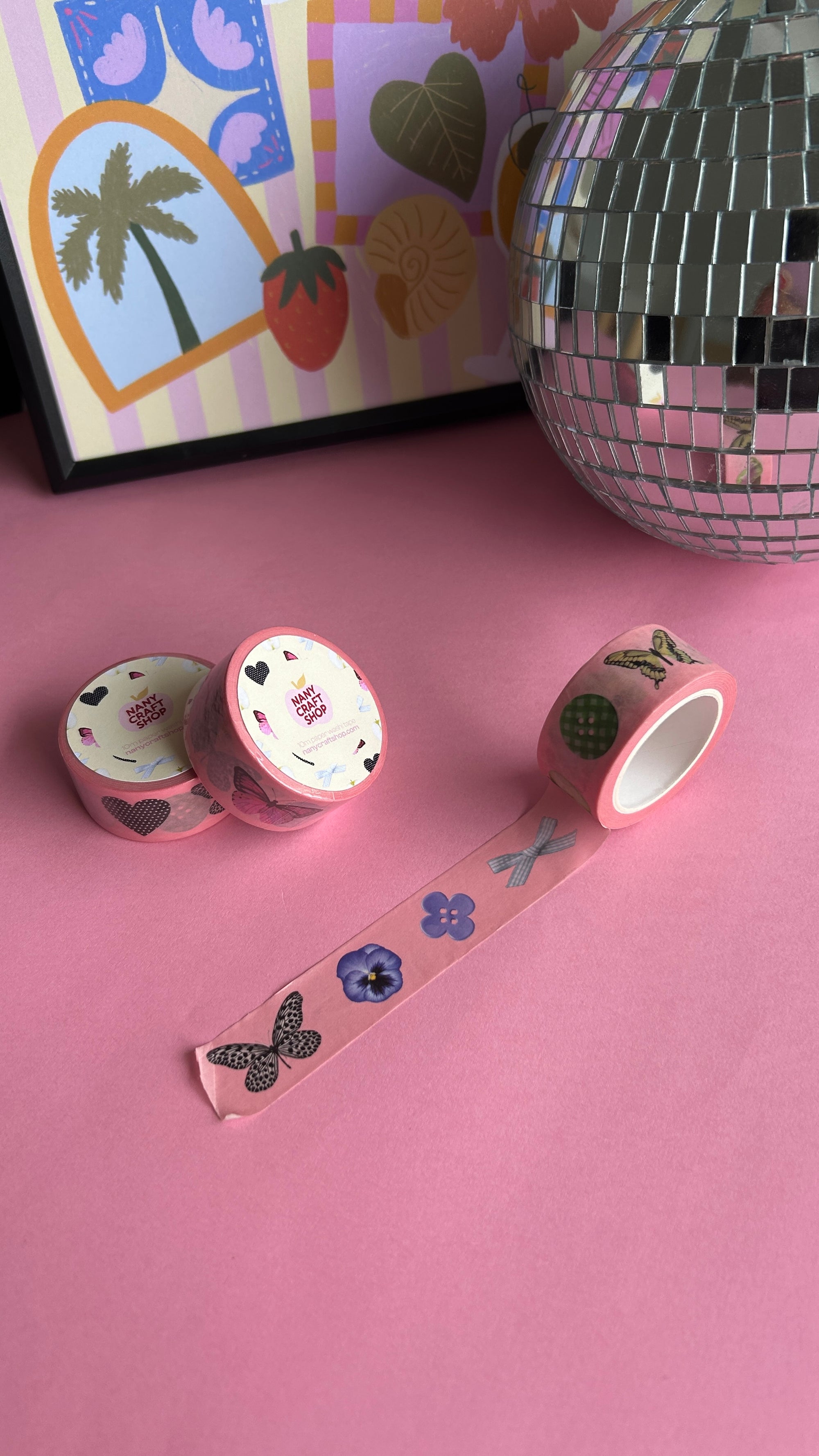 Washi tape girly 💕