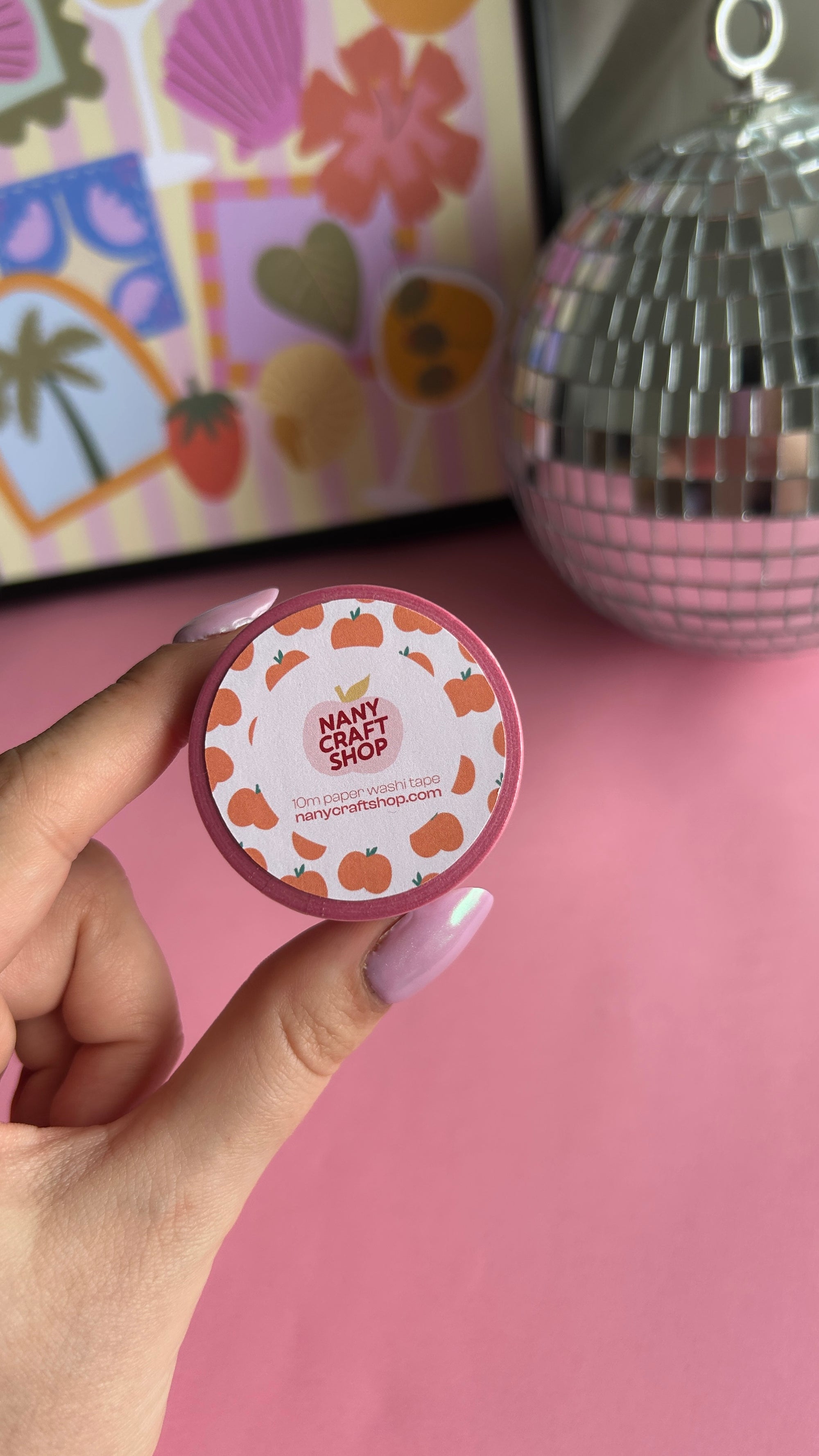 Washi tape pommes 🍎