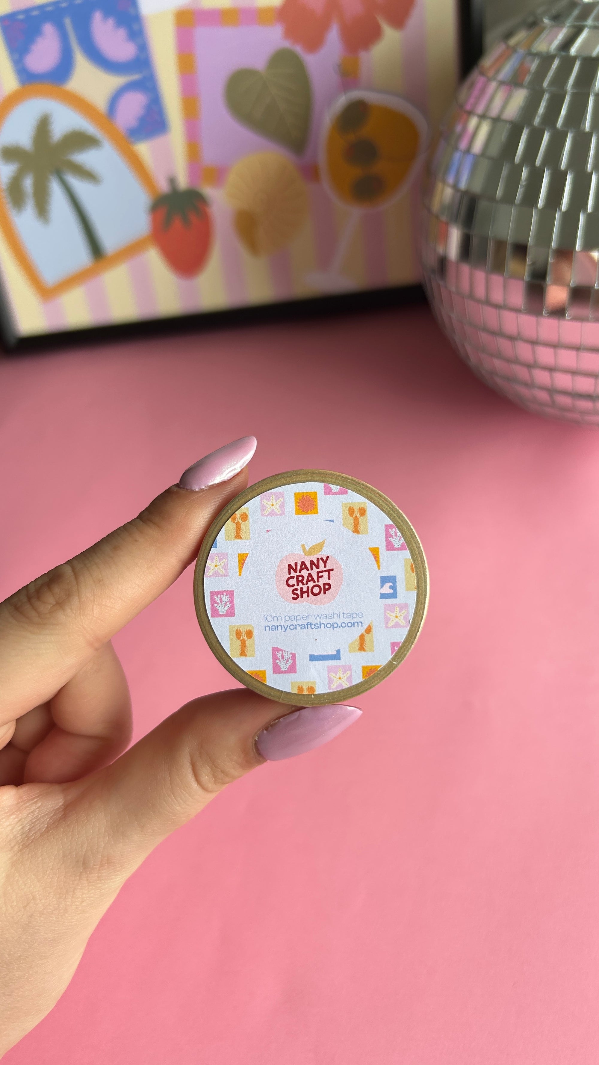 Washi tape coquillages 🐚