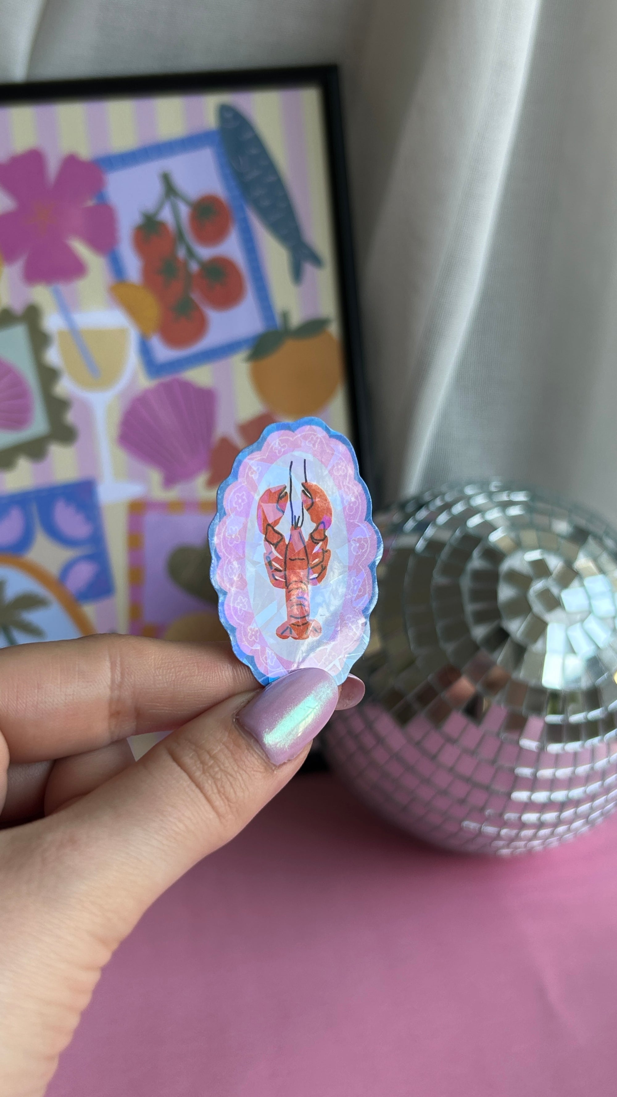 Sticker homard 🦞