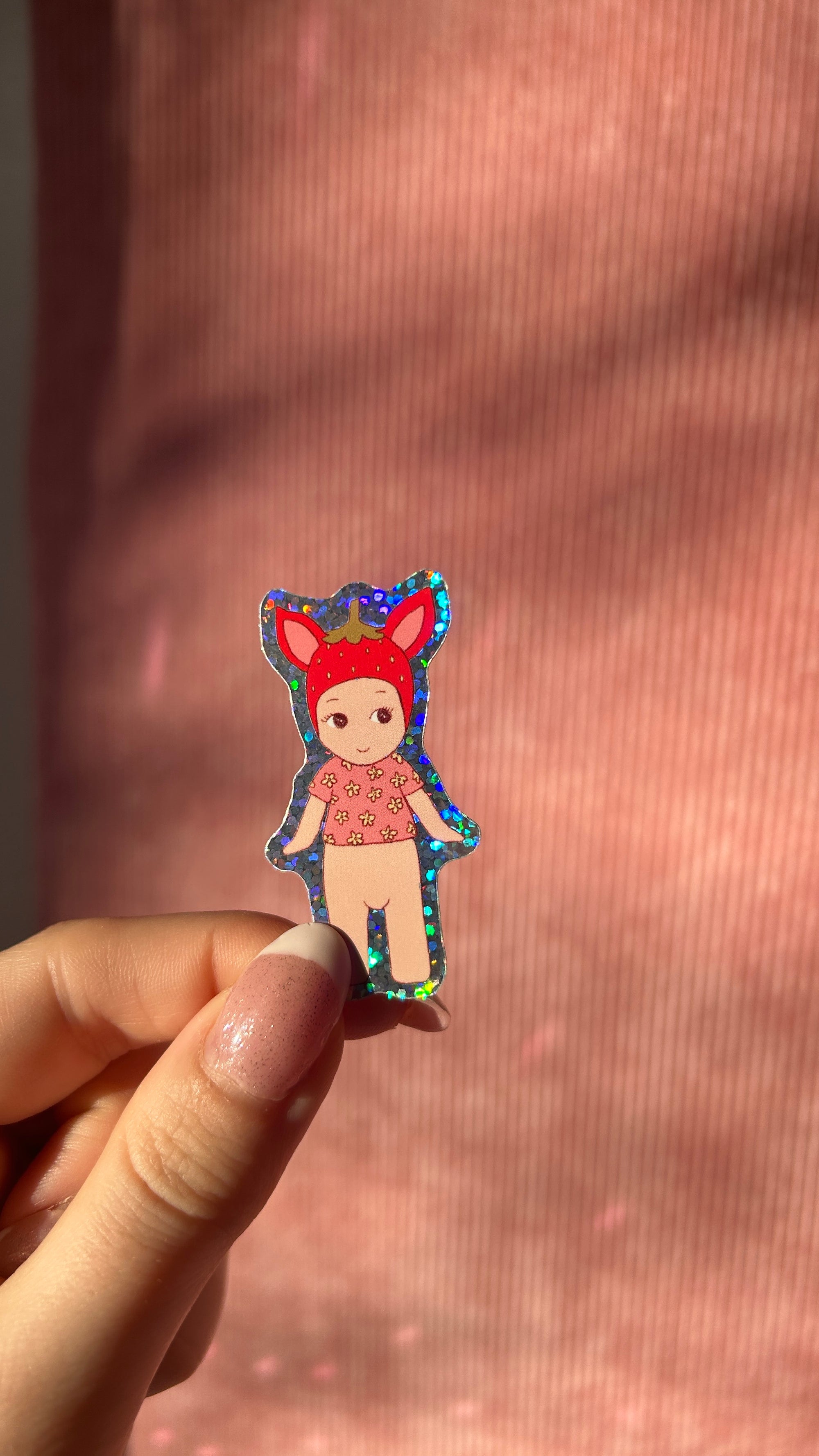 Sticker Mini Baby Fraise