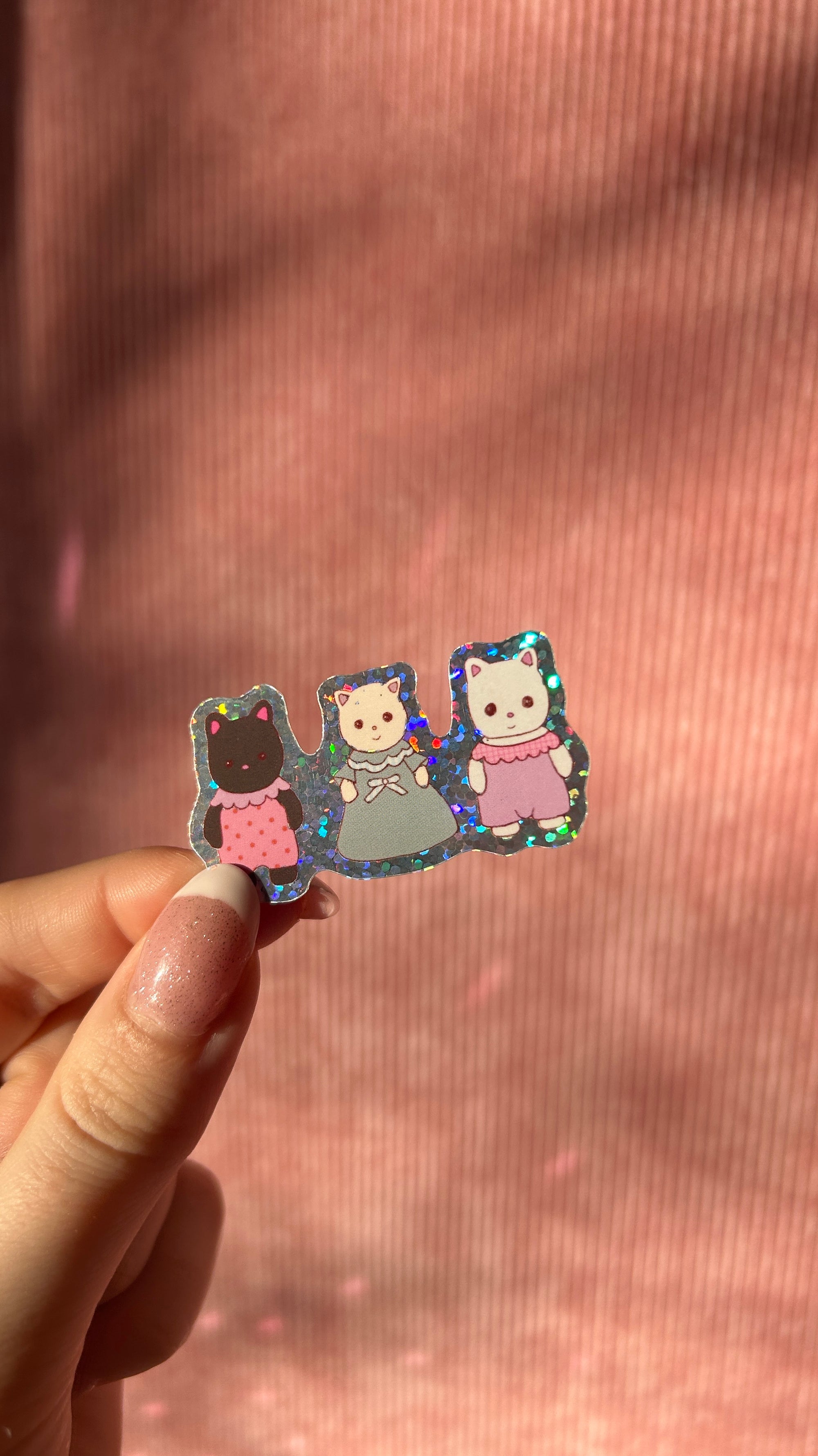 Sticker 3 minis lapins