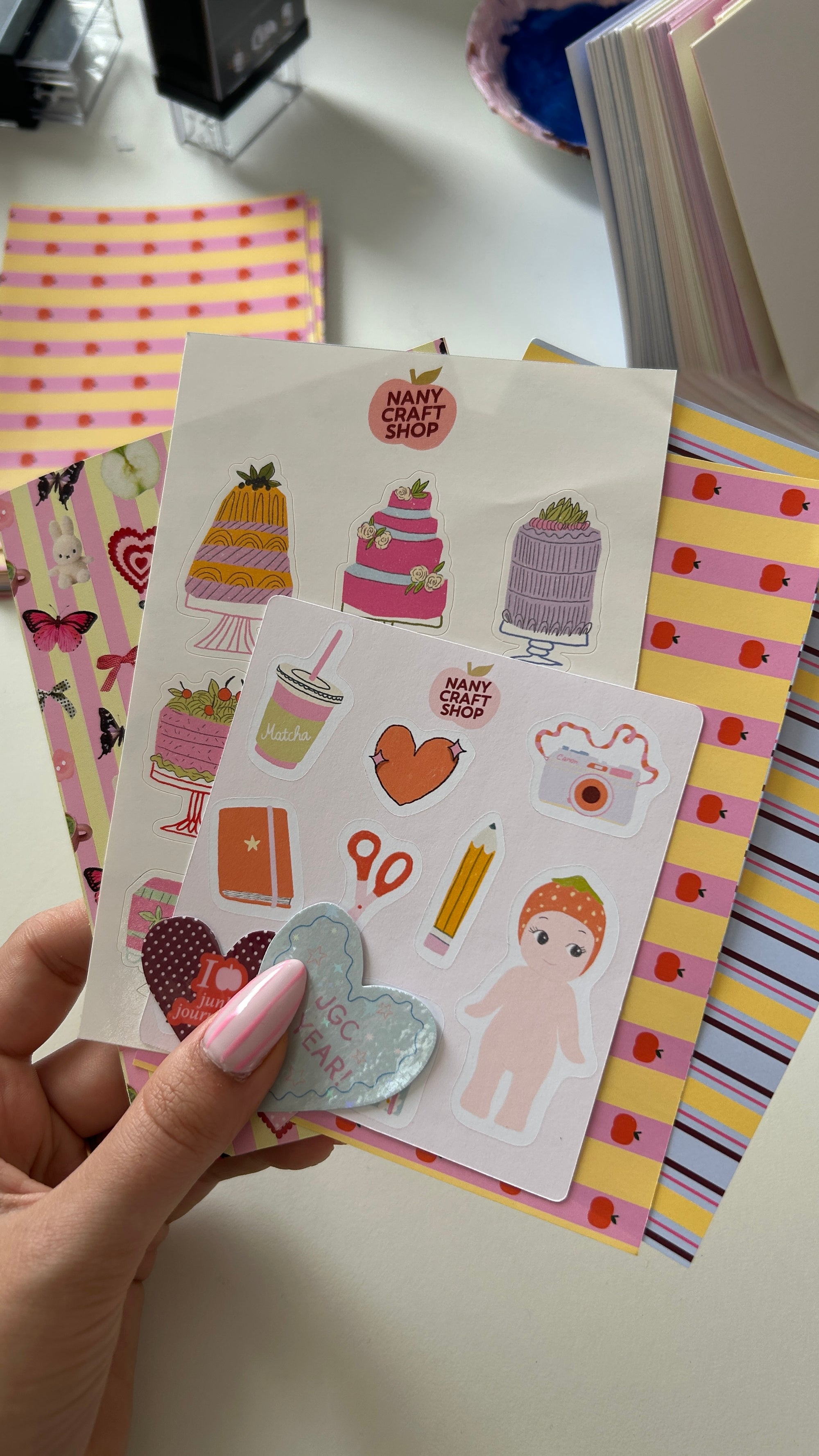 Mini Kit Scrapbooking Mystère 🍎