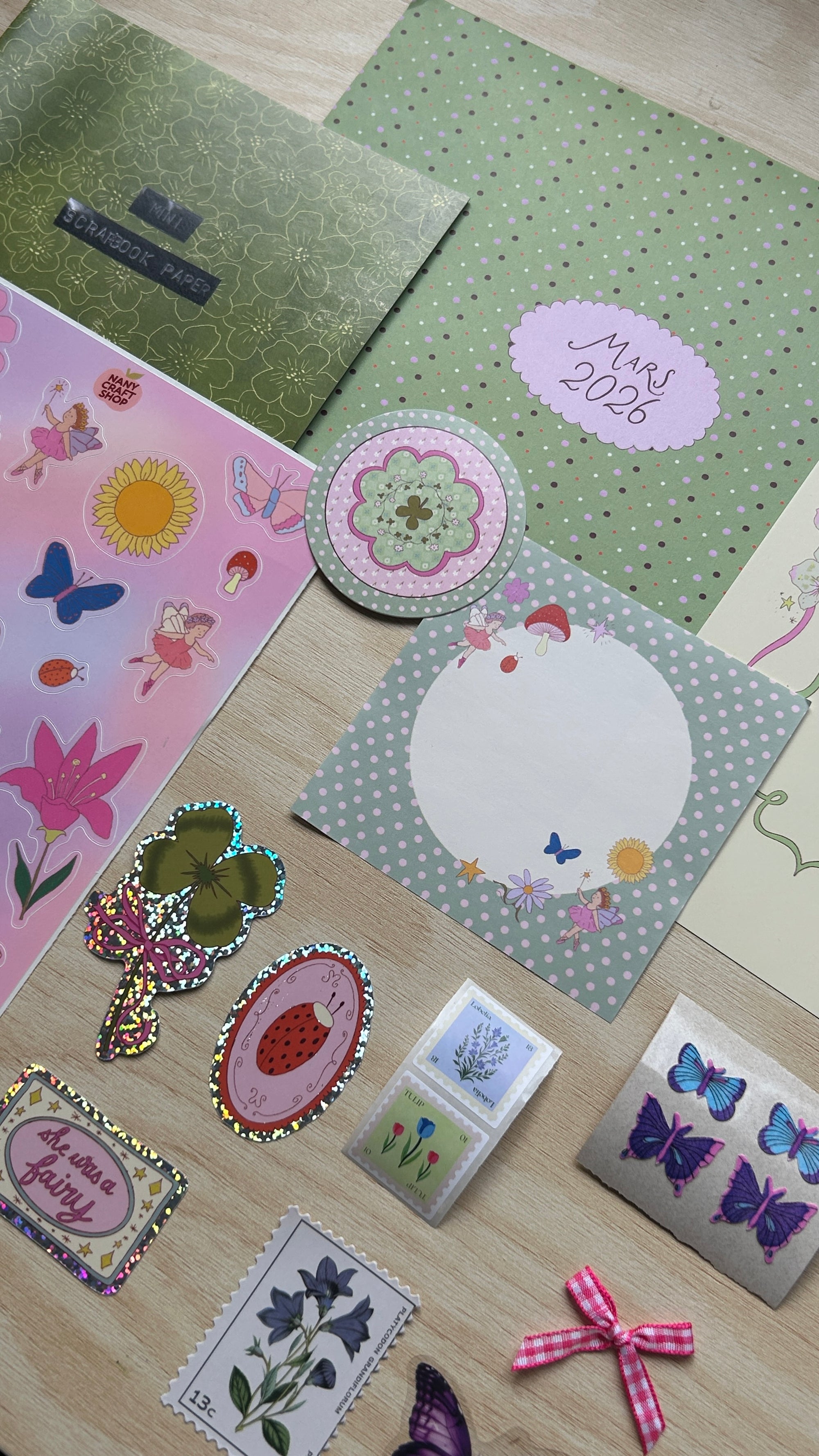 Nany Junk Club enveloppe de mars 🧚✨