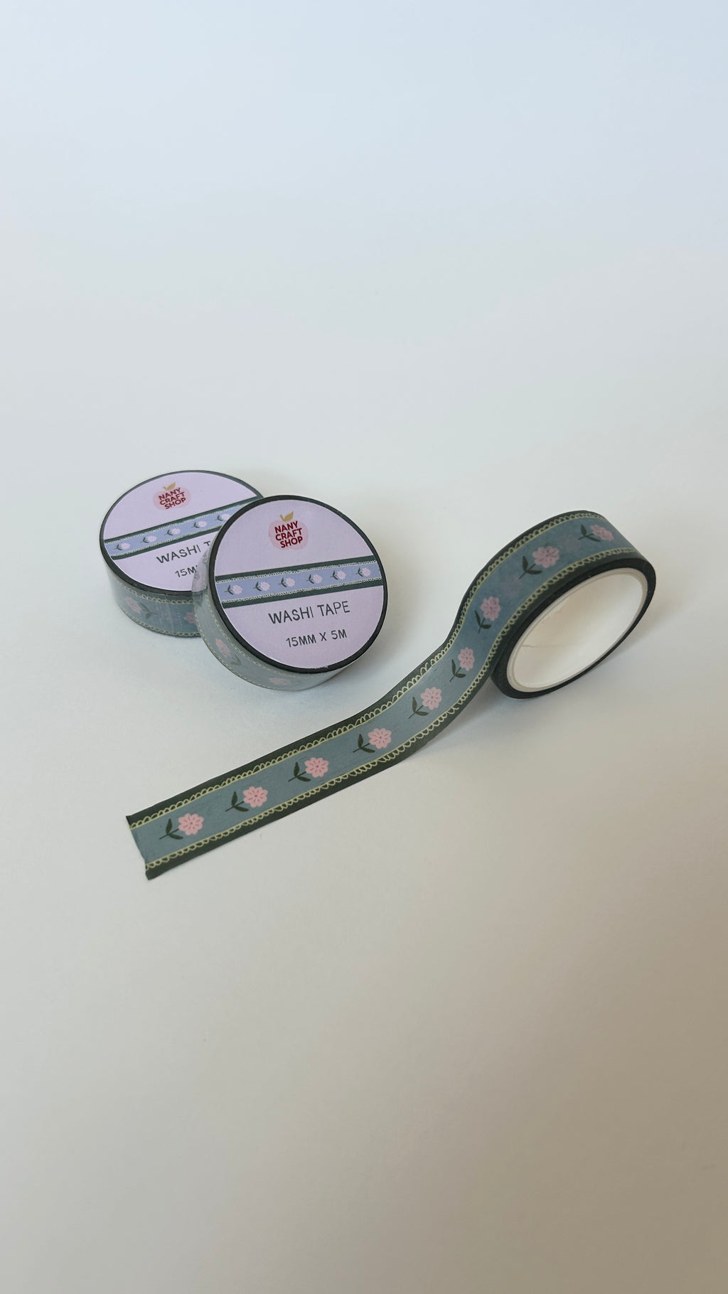 Washi Tape - fleurs