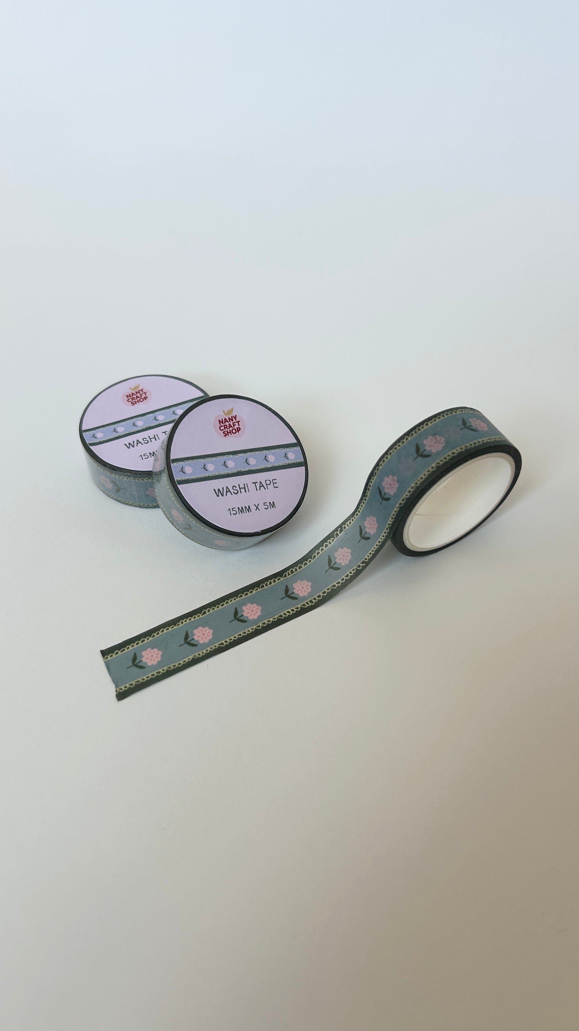 Washi Tape - fleurs