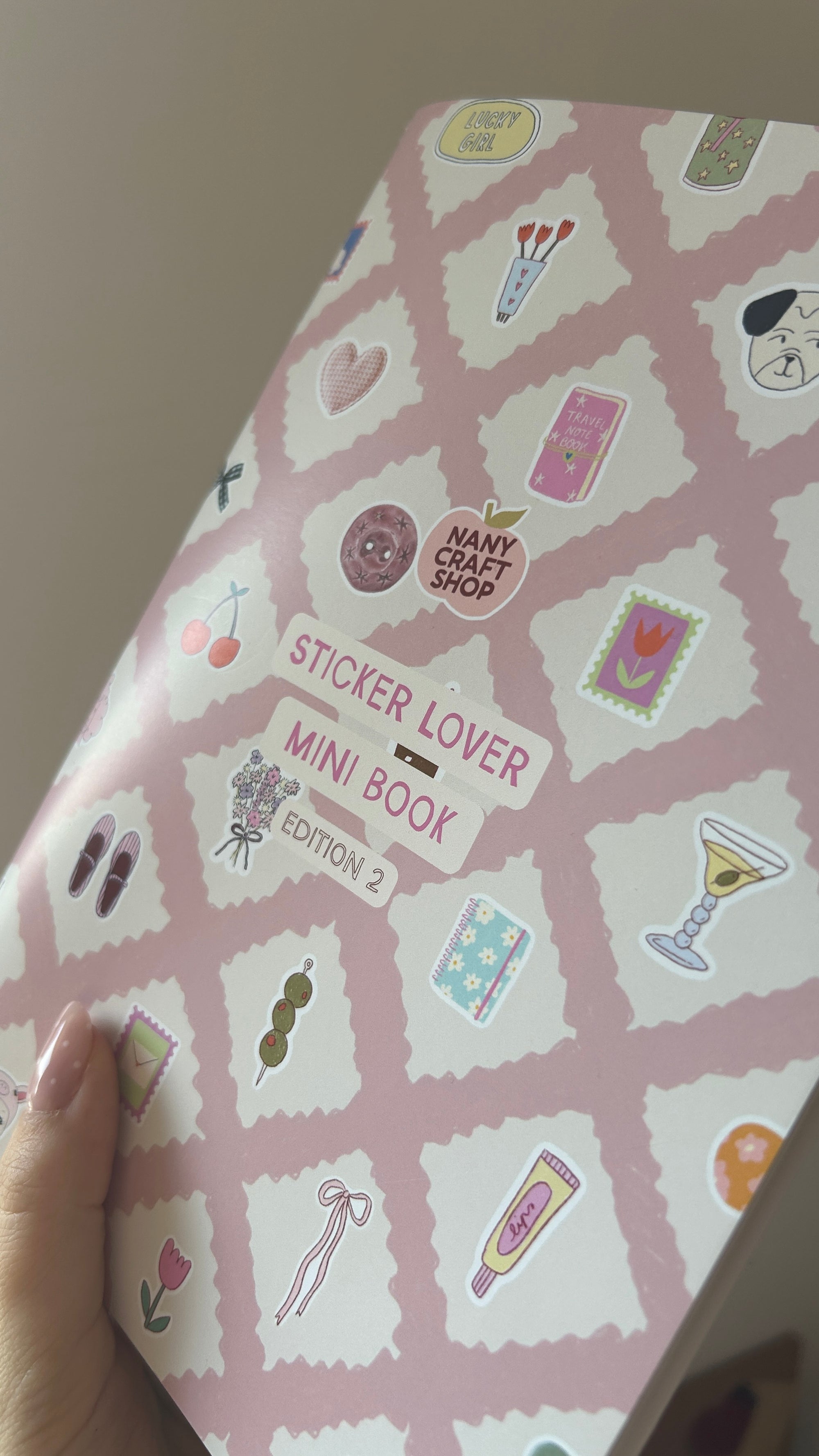 🍎 STICKER LOVER MINI BOOK edition 2 🍎carnet de + de 150 stickers A5