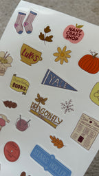 Planche stickers Gilmore Girls inspiration