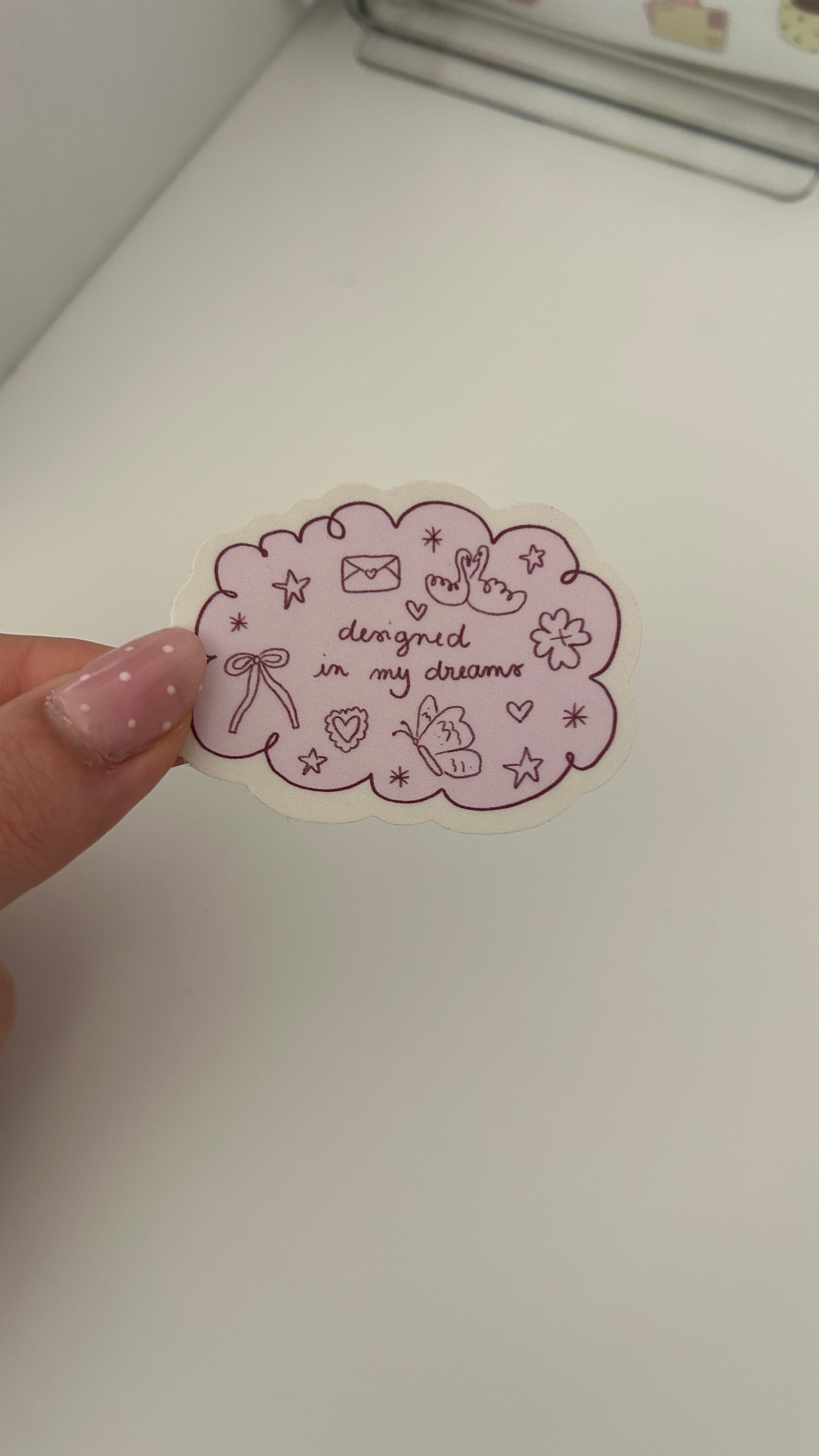 Sticker Designed in my dreams ☁️