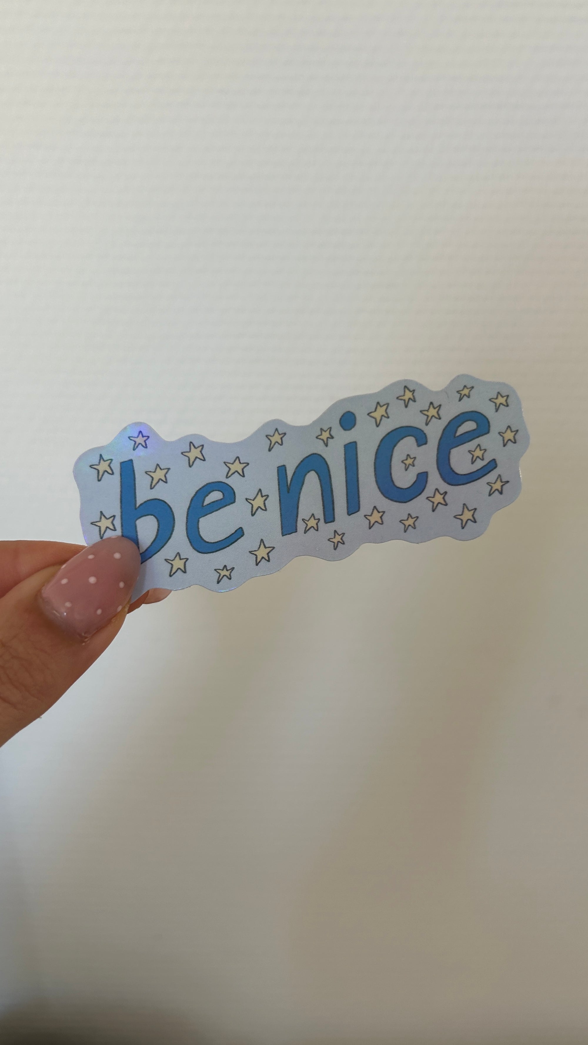 Sticker Be Nice ⭐️