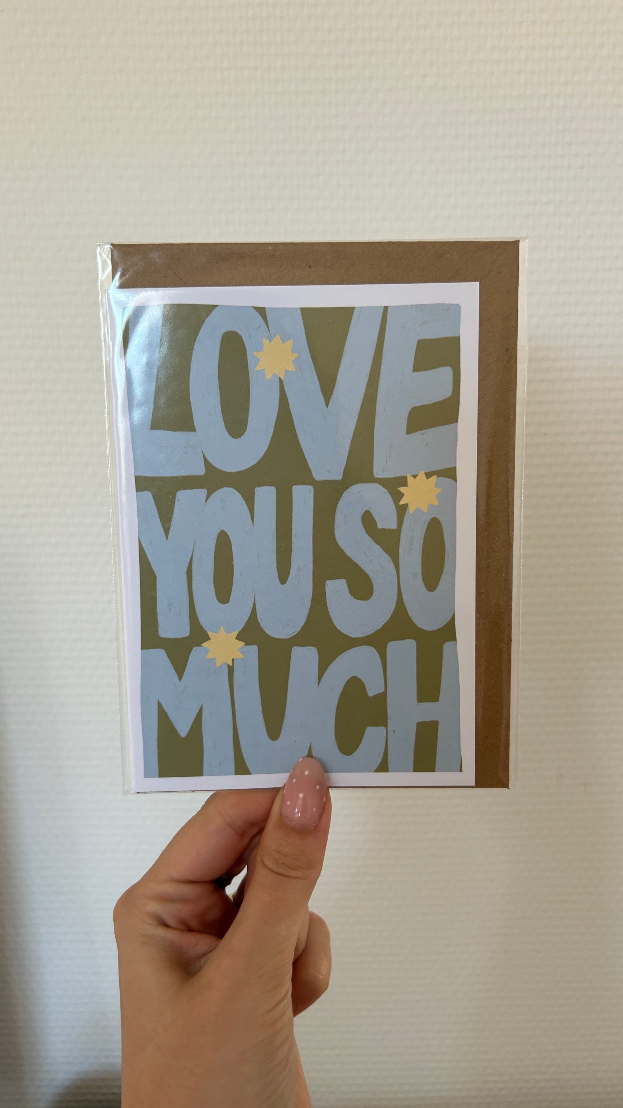 Carte de voeux Love You So Much 💚