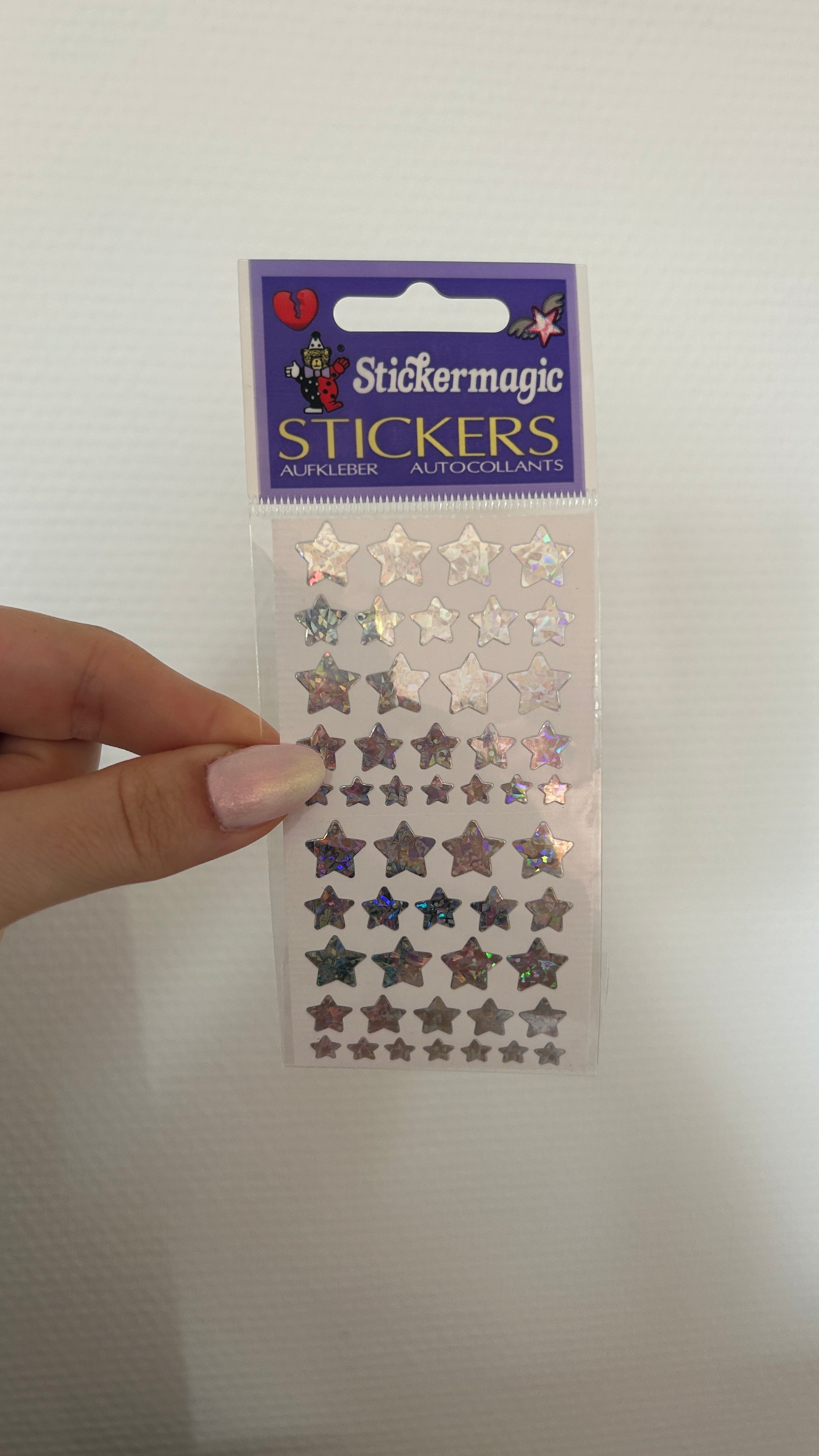 Sticker Magic Mini Étoiles Argent