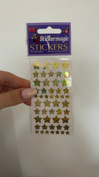 Sticker Magic Minis Étoiles Or