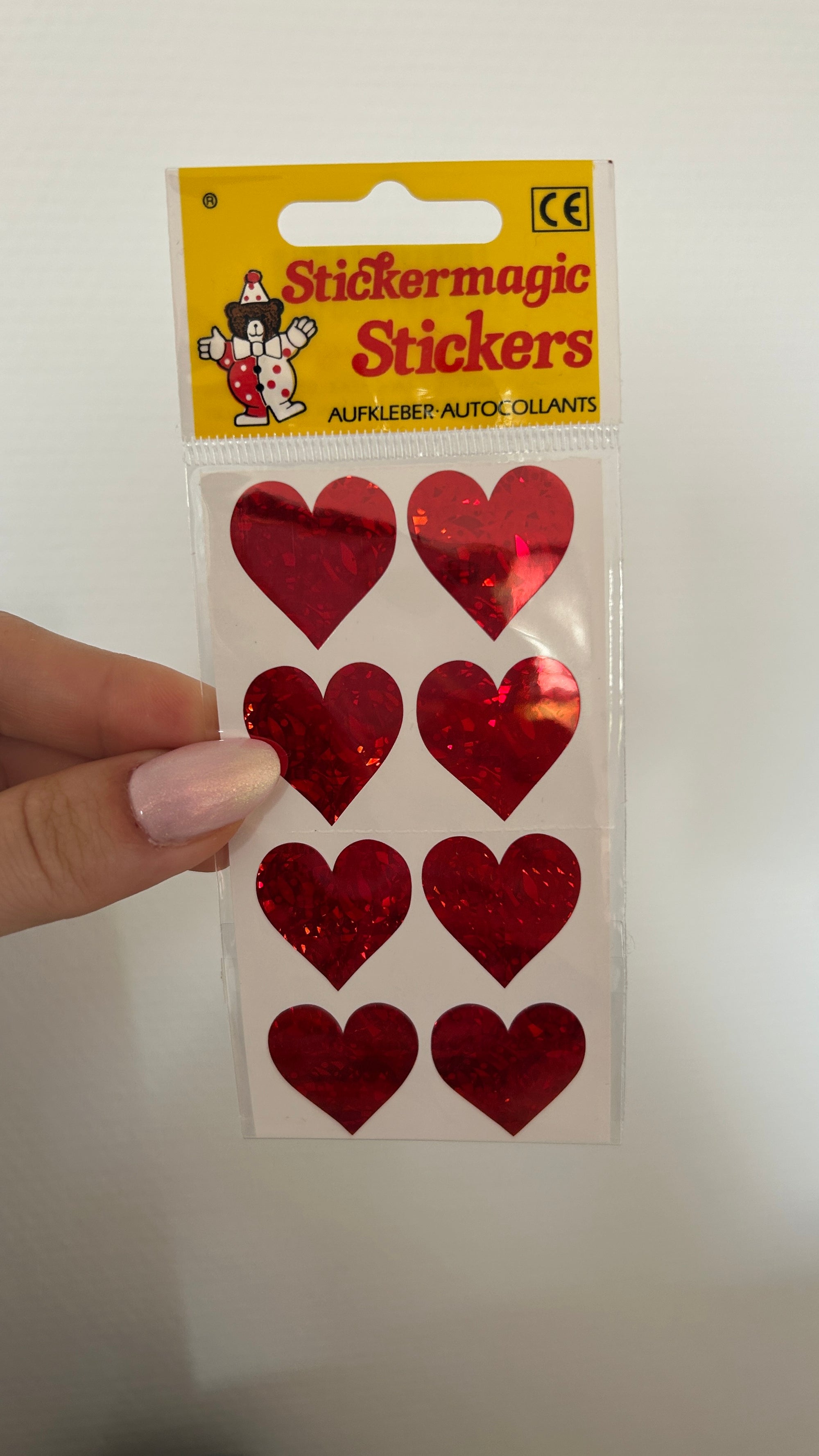 Sticker Magic Maxi Coeur Rouge ❤️