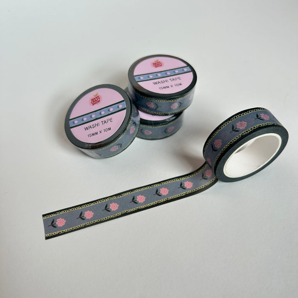 Washi Tape - fleurs 🥀