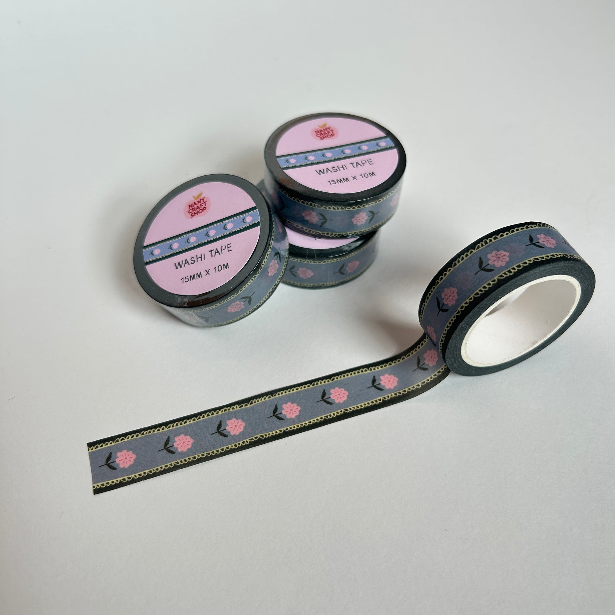 Washi Tape - fleurs 🥀