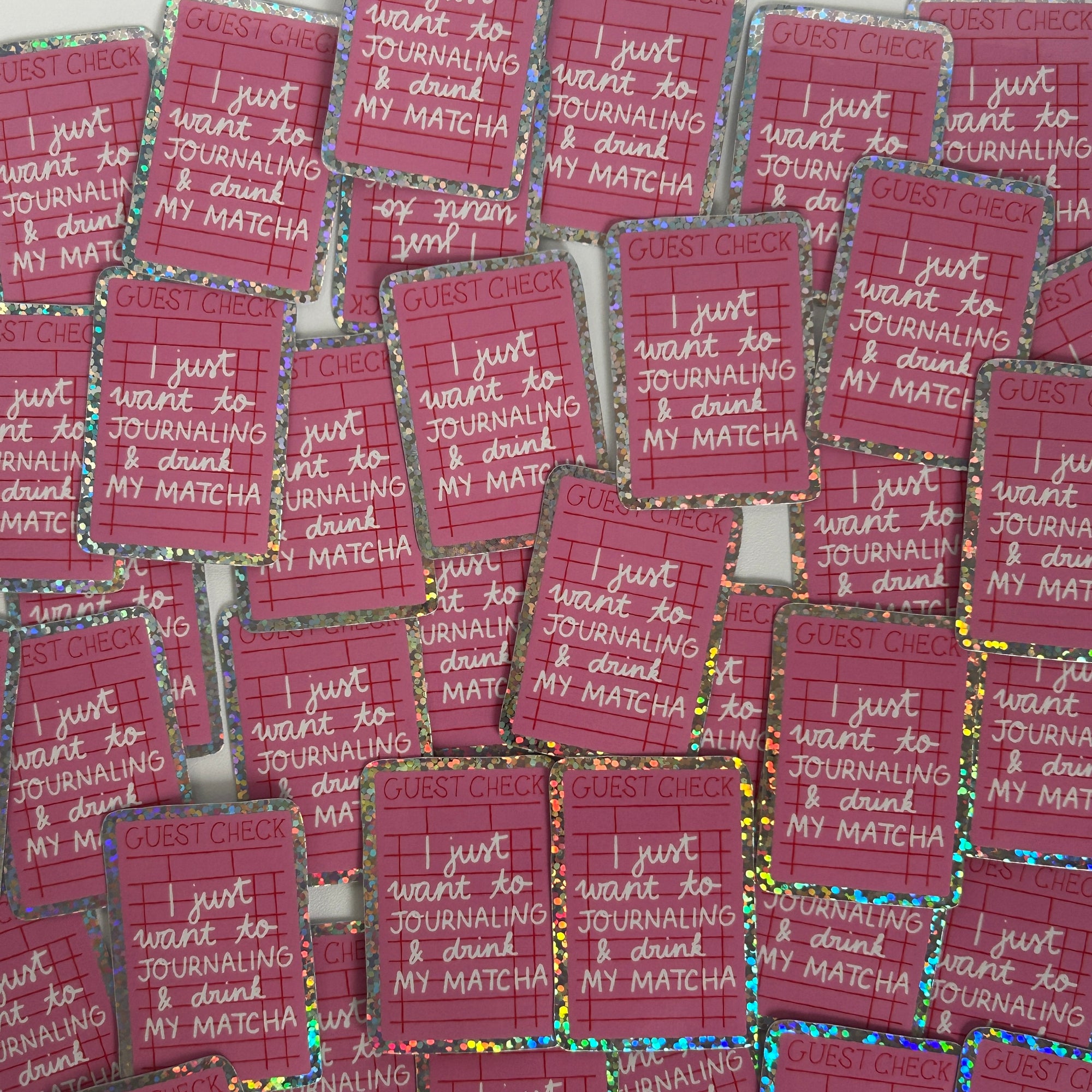 Sticker Liste Matcha